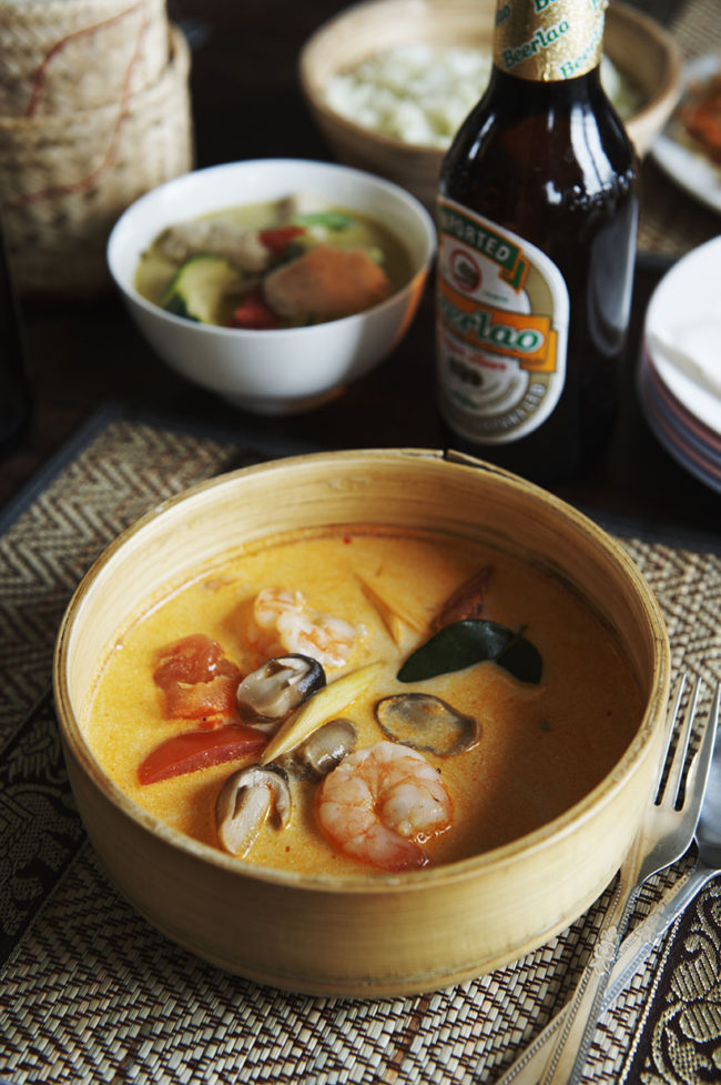 Thailande, recettes , Tom yam kung,