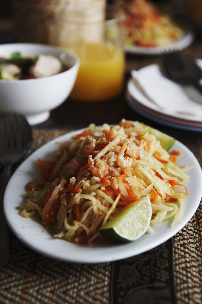 Thailande recette som tam